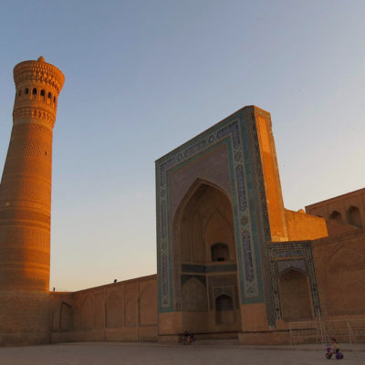 Central Asia Rally Uzbekistan Bukhara Kalyan minaret